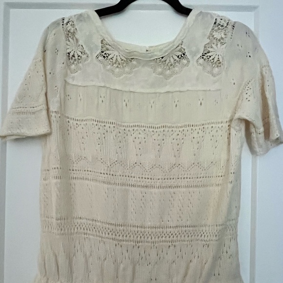 Free People Crochet Boho Dress Tunic - Picture 6 of 11